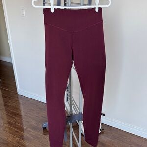 lululemon Wunder Under Smooth Cover leggings 28”